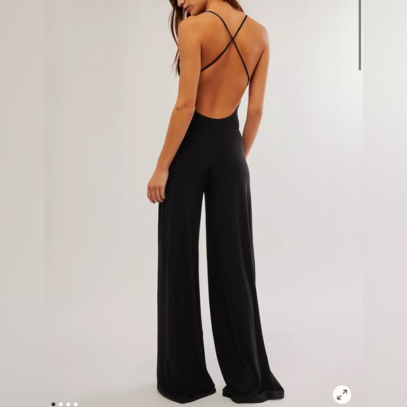 NORMA KAMALI Low-Back Slip Jumpsuit - Picture 2 of 6